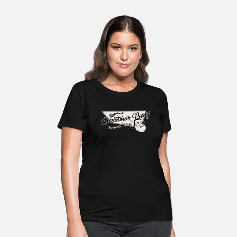 Benjamin Family Ready for Christmas Party