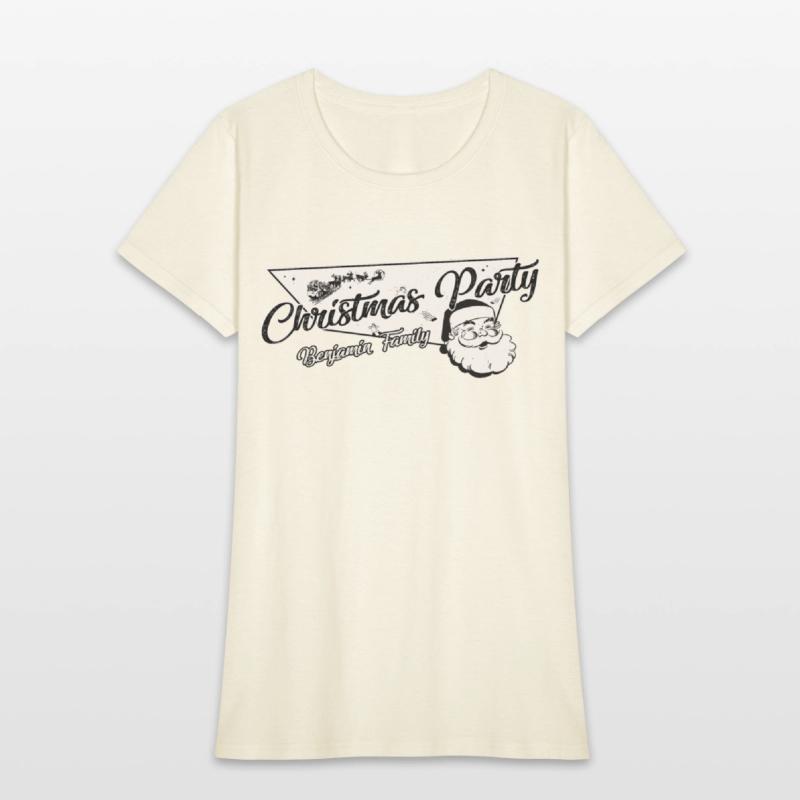 Benjamin Family Ready for Christmas Party