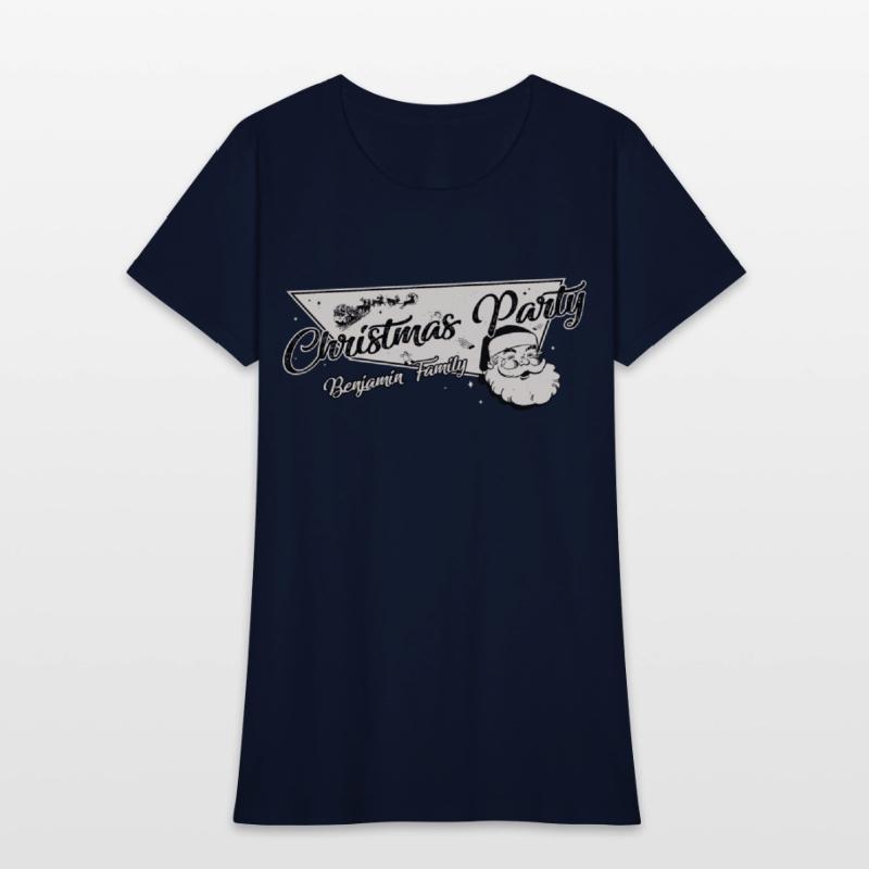 Benjamin Family Ready for Christmas Party