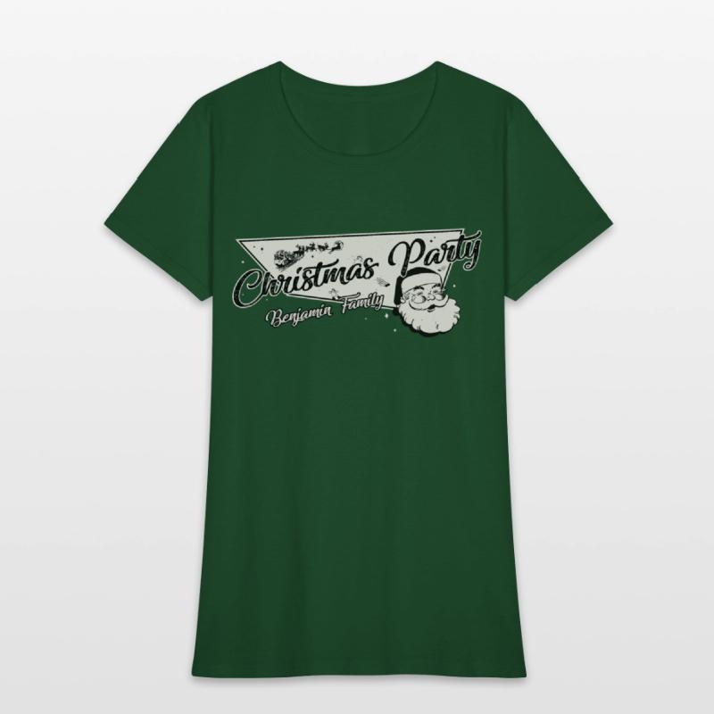 Benjamin Family Ready for Christmas Party