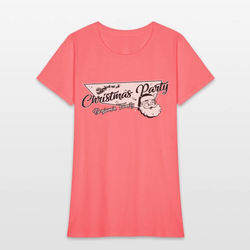 Benjamin Family Ready for Christmas Party