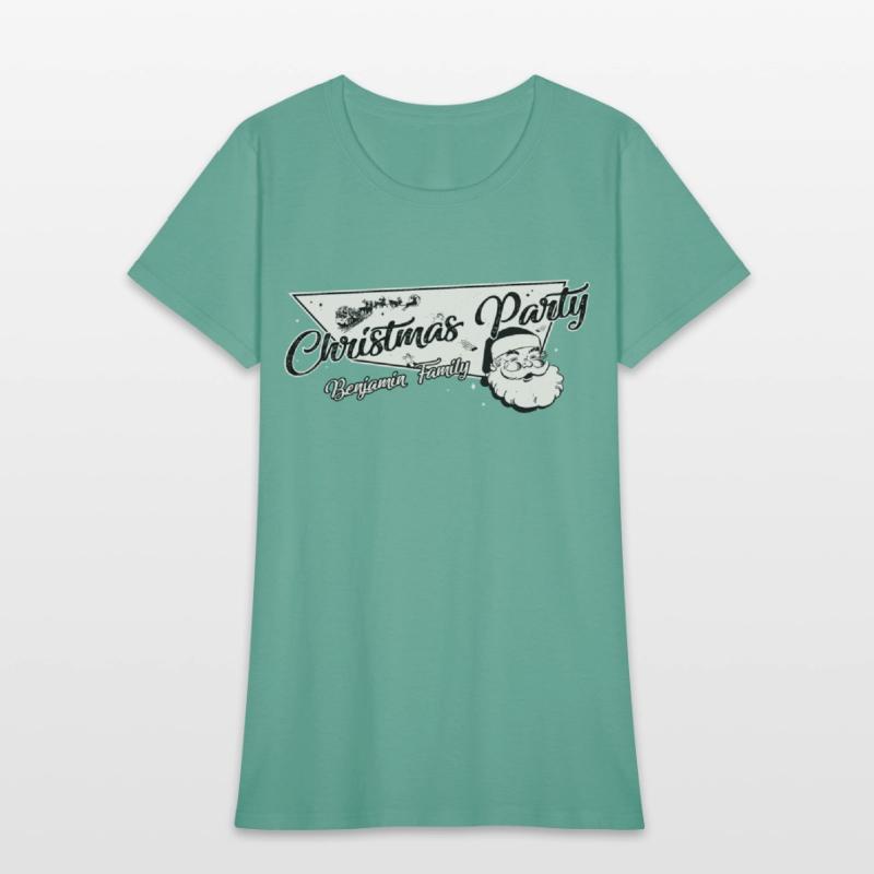 Benjamin Family Ready for Christmas Party