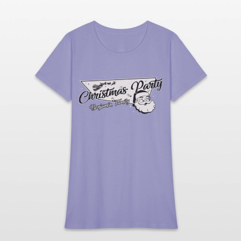 Benjamin Family Ready for Christmas Party