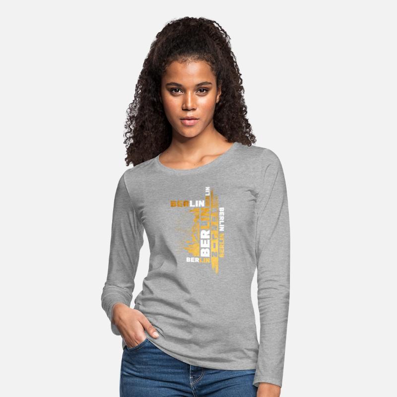 Berlin Germany German City Skyline Font Gold