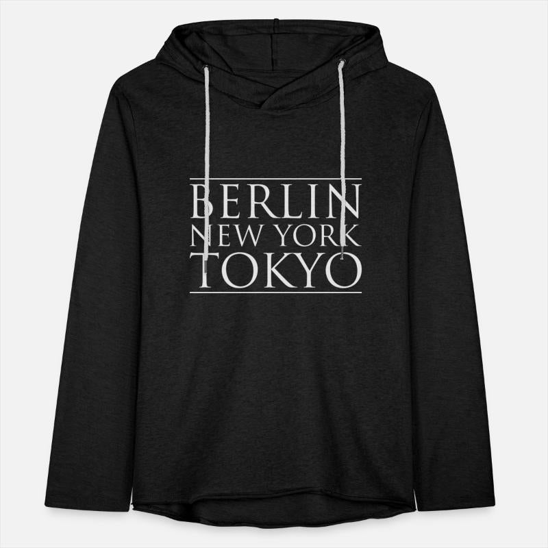 Berlin New York Tokyo white