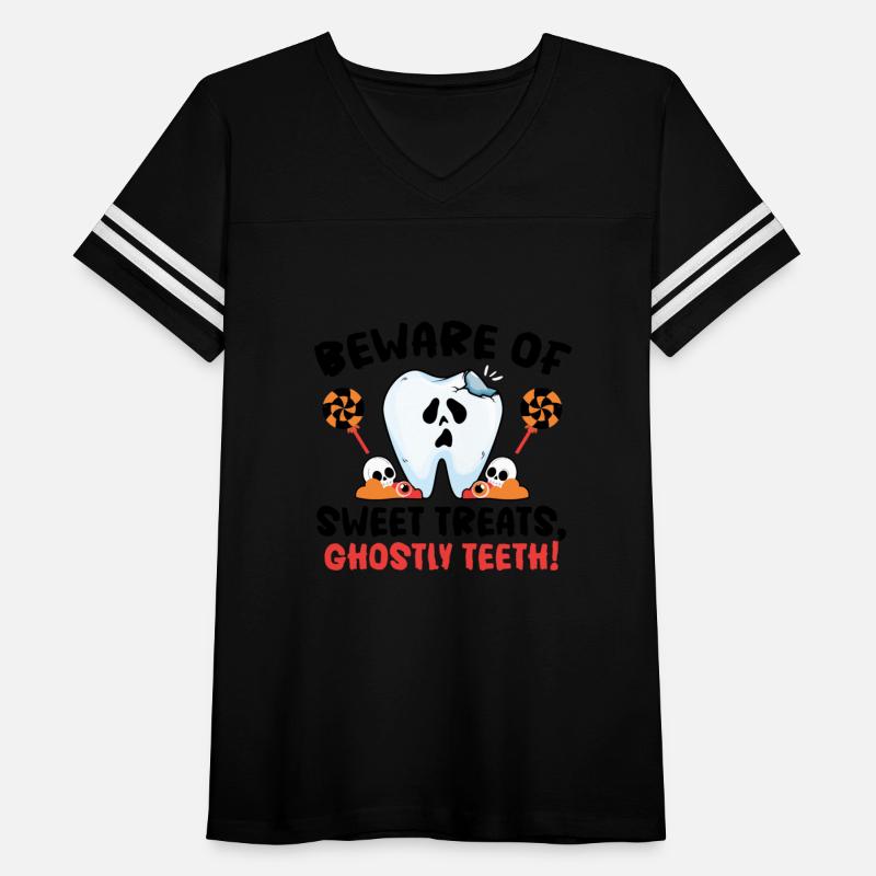 Beware of Sweet Treats, Ghostly Teeth!