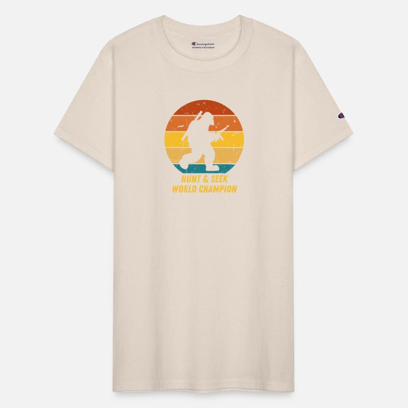 Bigfoot Hunt And Seek Champion Not Hunt Funny Army