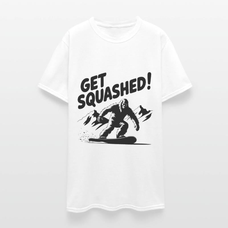 Bigfoot Snowboarder Snowboarding Winter Sports