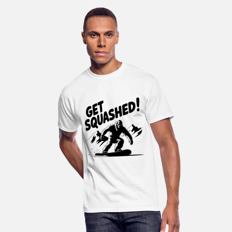 Bigfoot Snowboarder Snowboarding Winter Sports