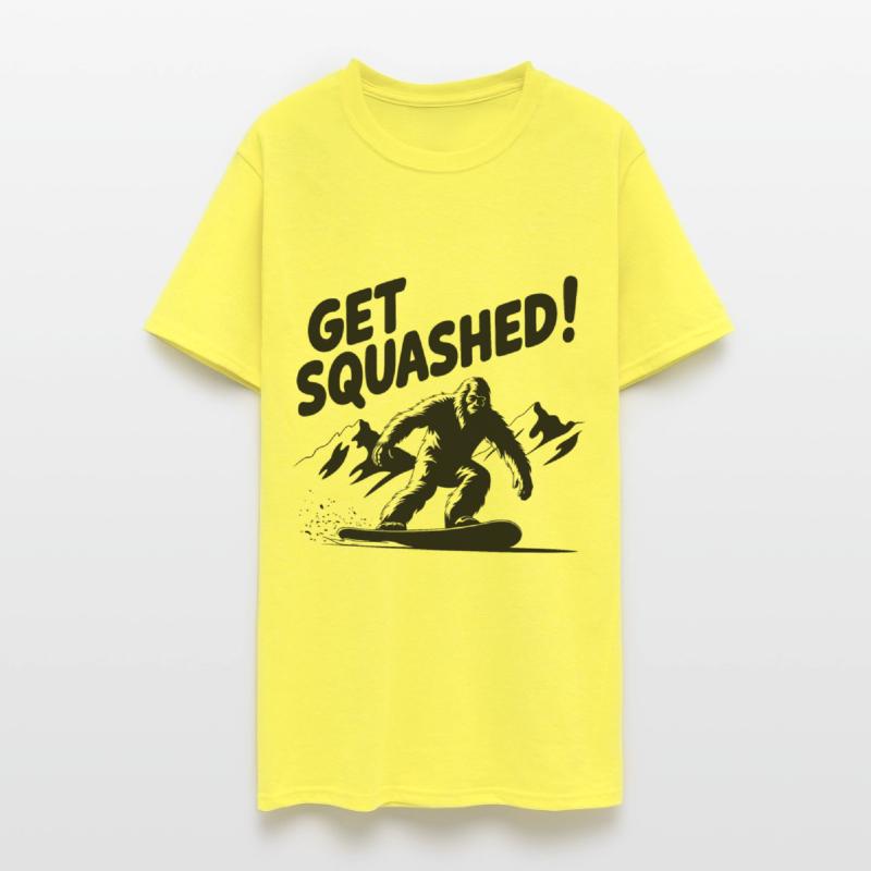 Bigfoot Snowboarder Snowboarding Winter Sports