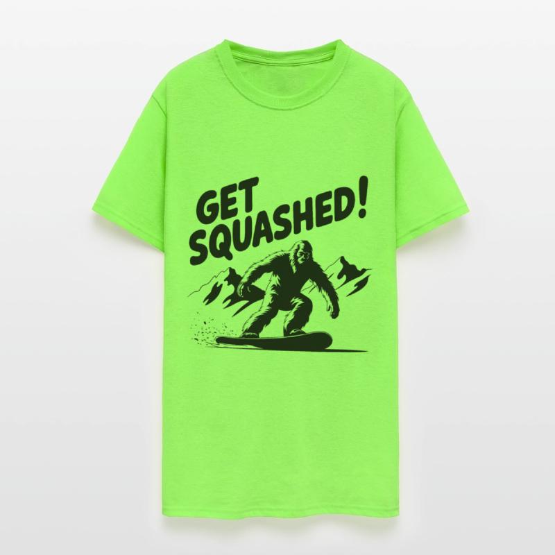 Bigfoot Snowboarder Snowboarding Winter Sports