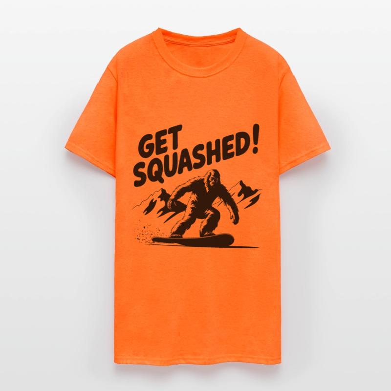 Bigfoot Snowboarder Snowboarding Winter Sports