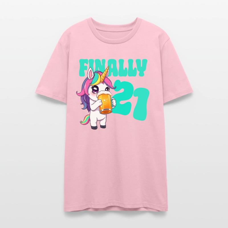 Birthday 21 years Beer Alcohol Uniorn Party of age