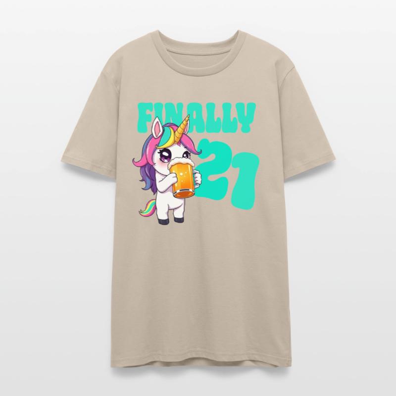 Birthday 21 years Beer Alcohol Uniorn Party of age