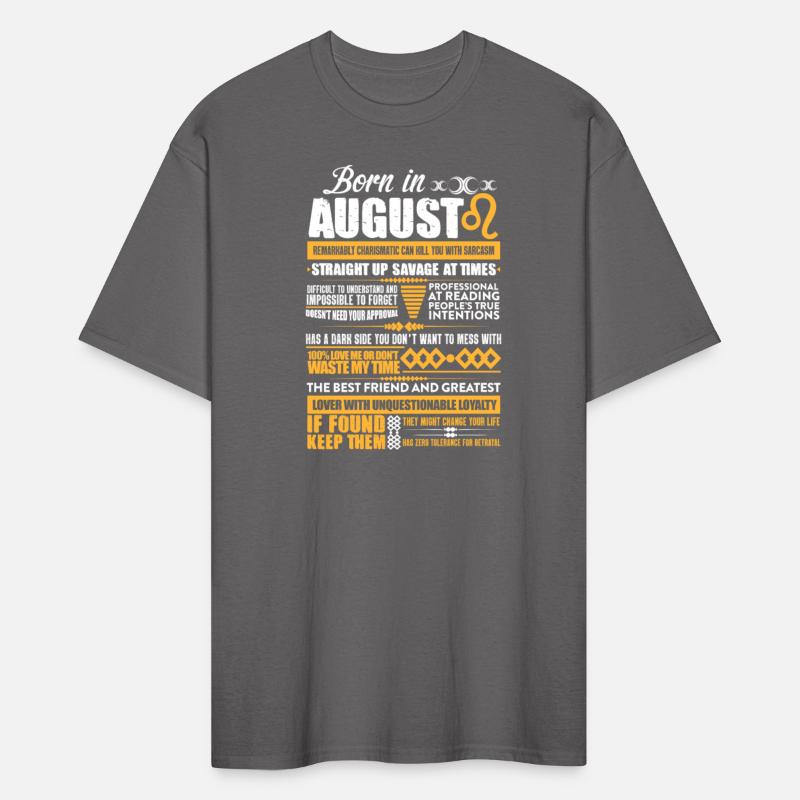 Birthday Born In August