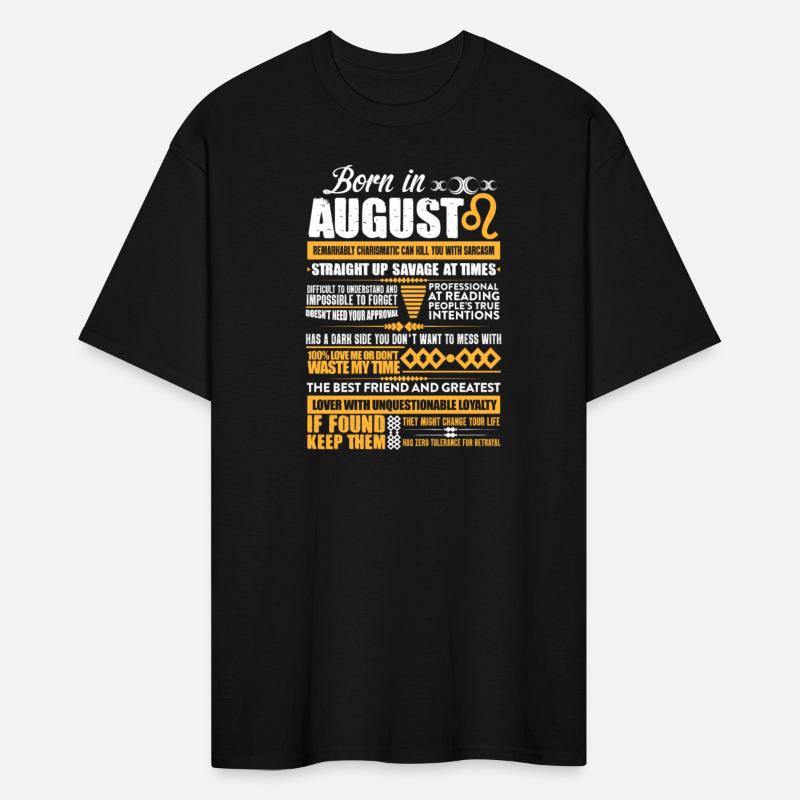 Birthday Born In August