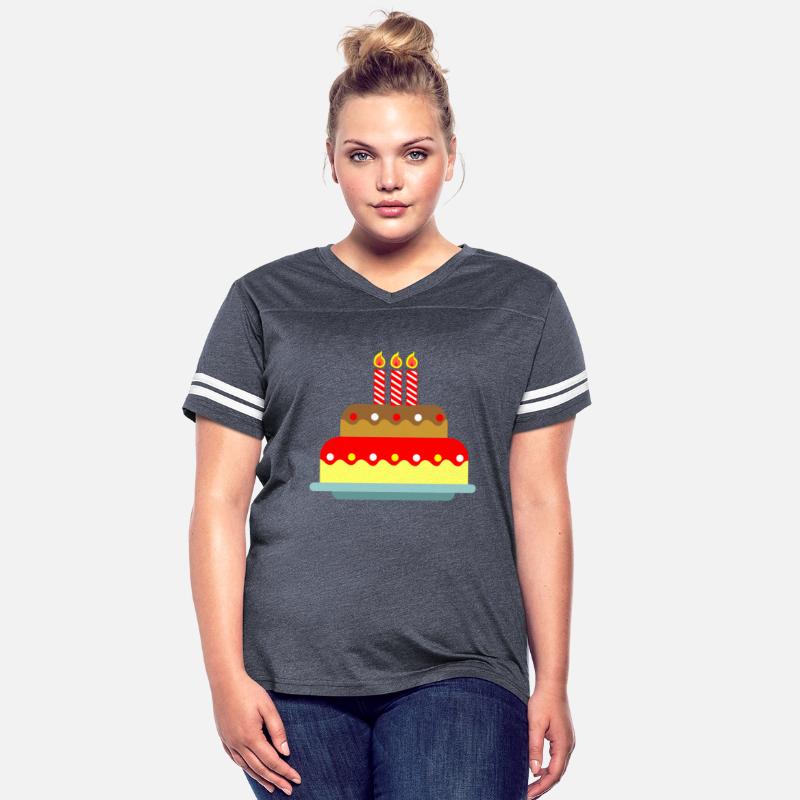 Birthday cake with candles