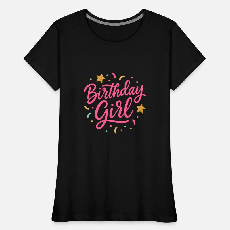 Birthday Girl Glitter Confetti Vibes