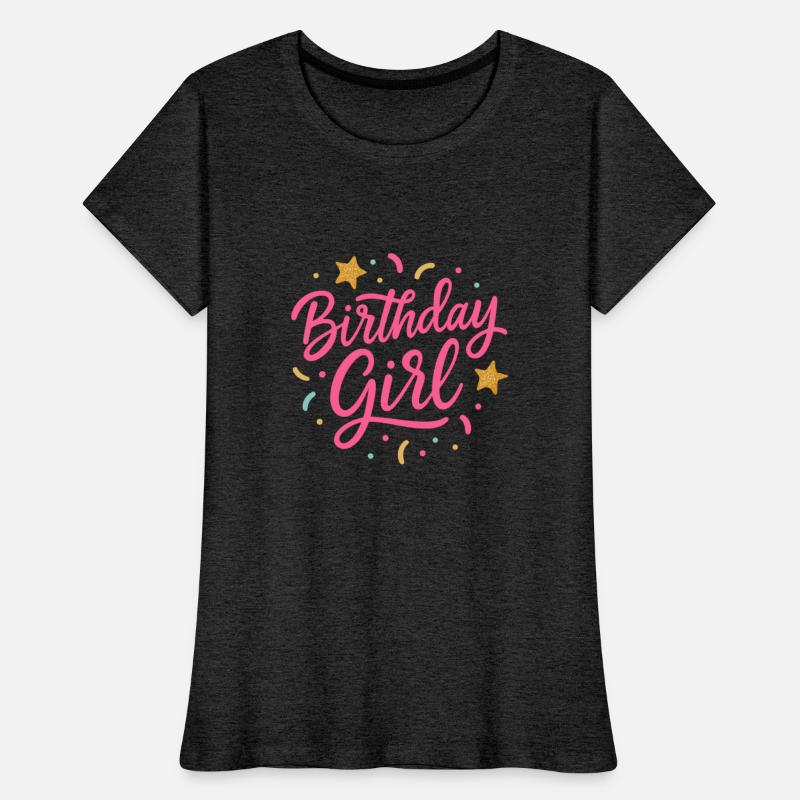 Birthday Girl Glitter Confetti Vibes