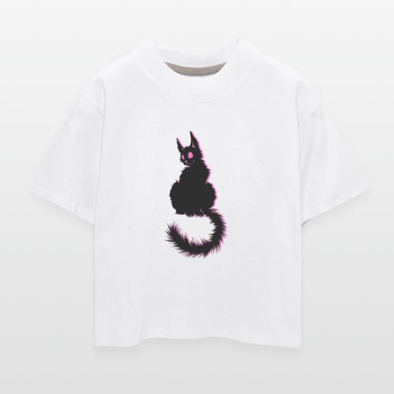 Black Cat Pink Shadow