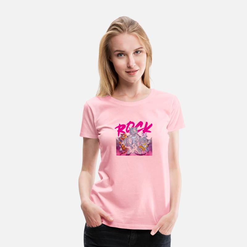 Black Cat Rock n Roll Music Lover Design
