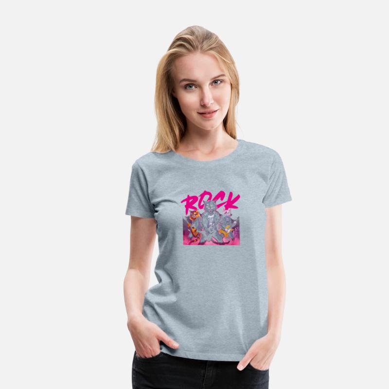 Black Cat Rock n Roll Music Lover Design