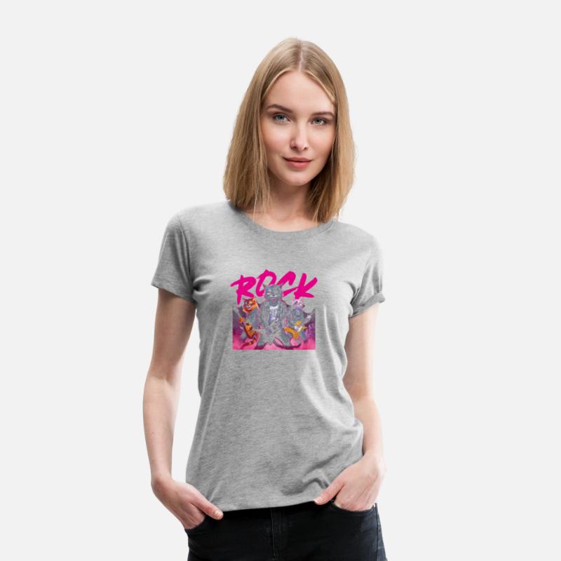 Black Cat Rock n Roll Music Lover Design