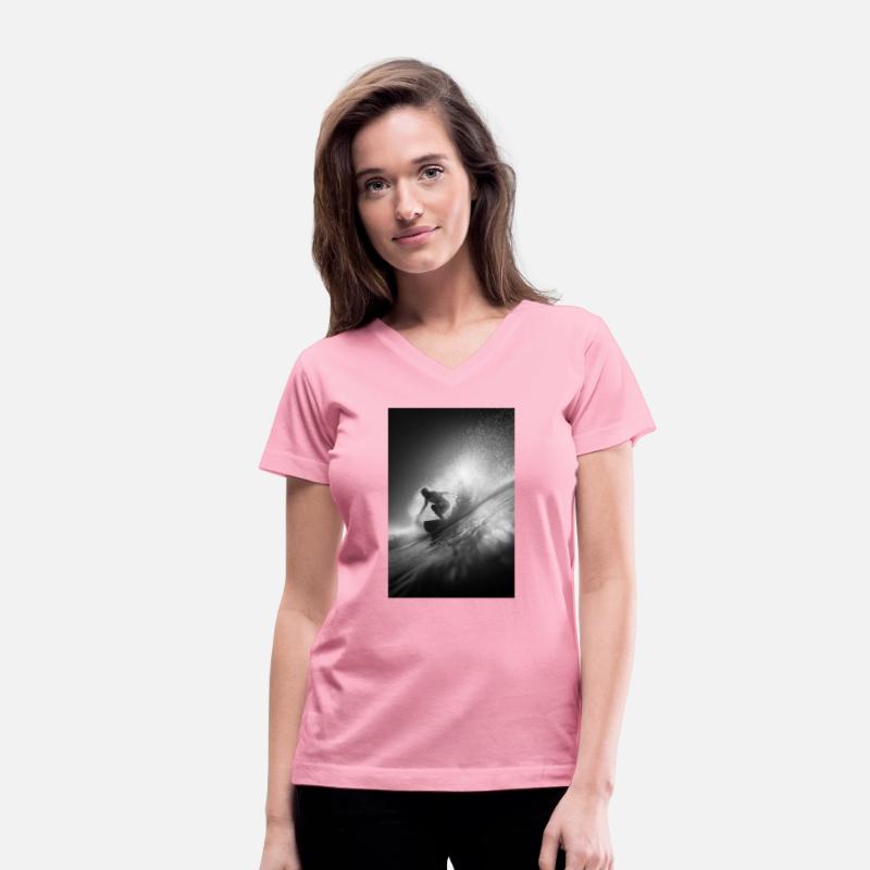 Black & White Surf Explosion