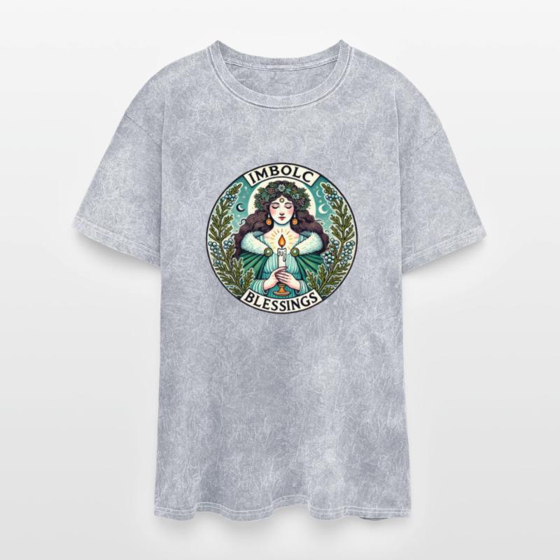 Blessed Imbolc Brigid’s Flame Design