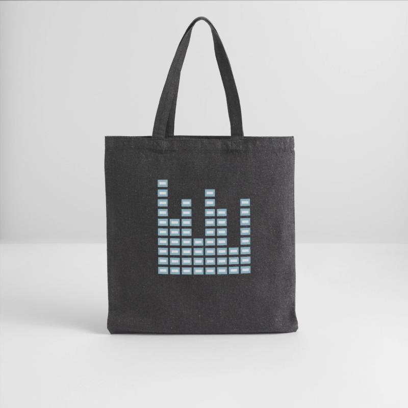 Blue Dance Party Equalizer DJ Wave Bar Mixer Music