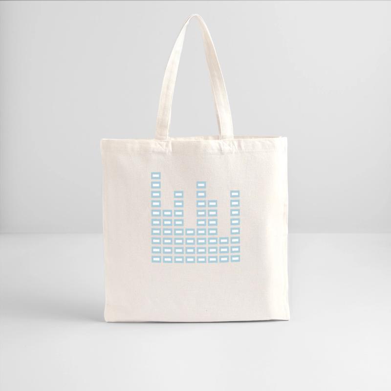 Blue Dance Party Equalizer DJ Wave Bar Mixer Music