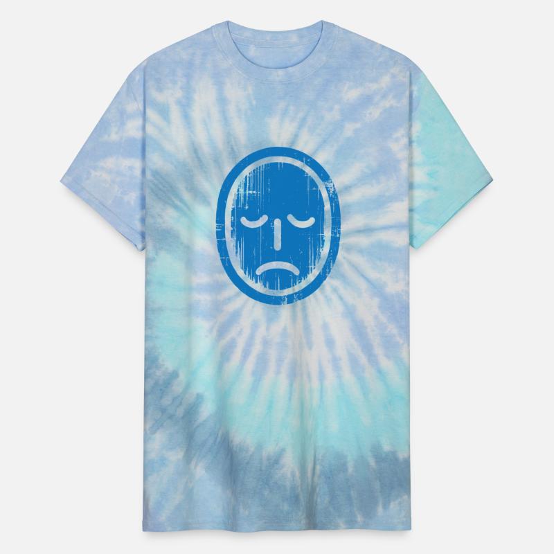Blue Sad Face