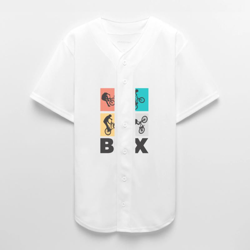 BMX Jump Quad Color Silhouette Stunt Art