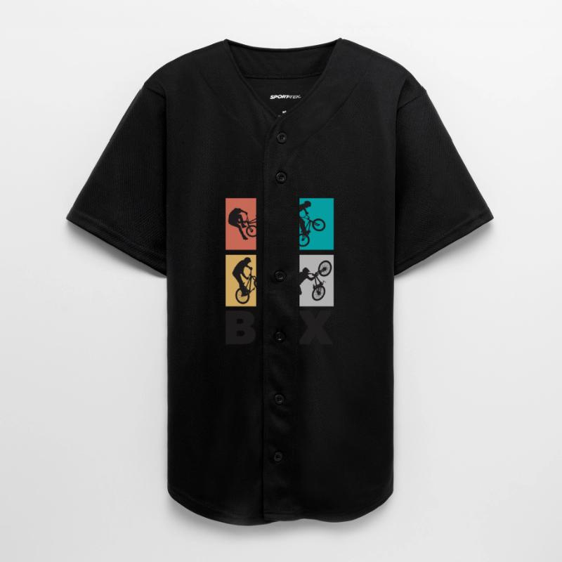 BMX Jump Quad Color Silhouette Stunt Art