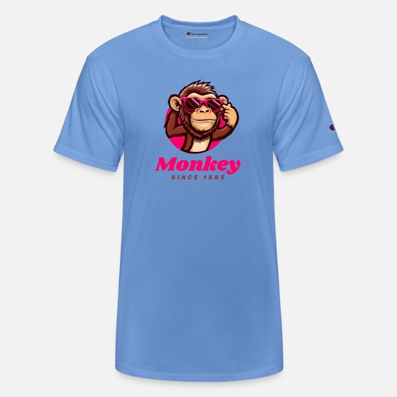 Bold Monkey with Pink Sunglasses