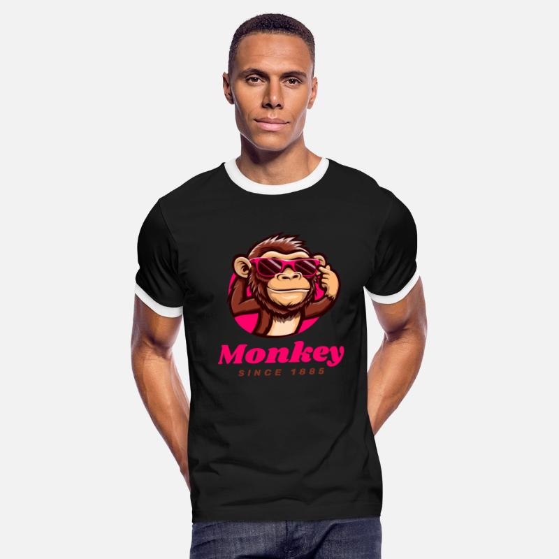 Bold Monkey with Pink Sunglasses