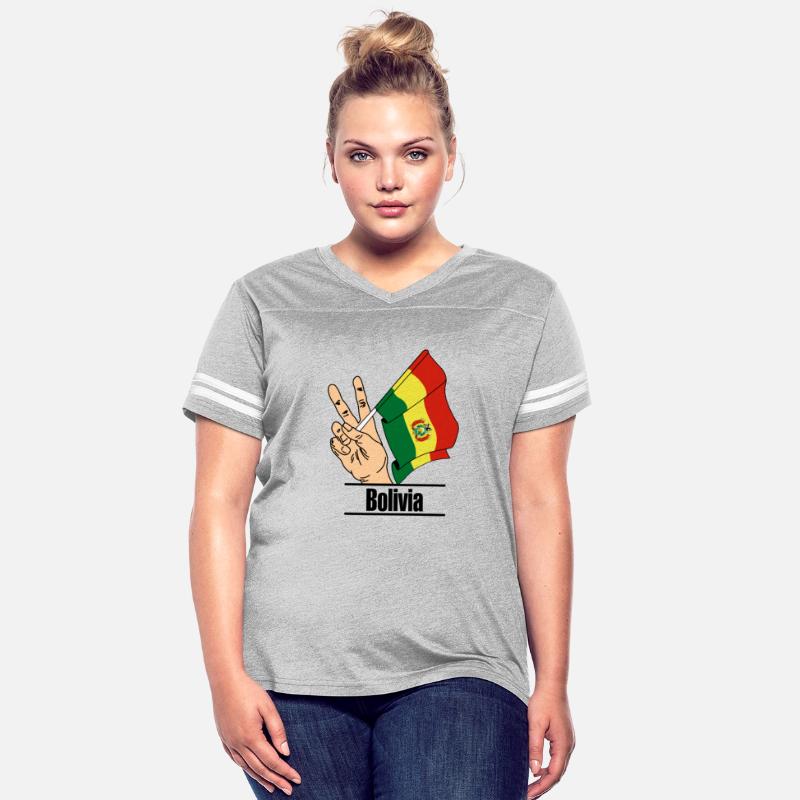 Bolivia flag peace sign text´BOLIVIA´