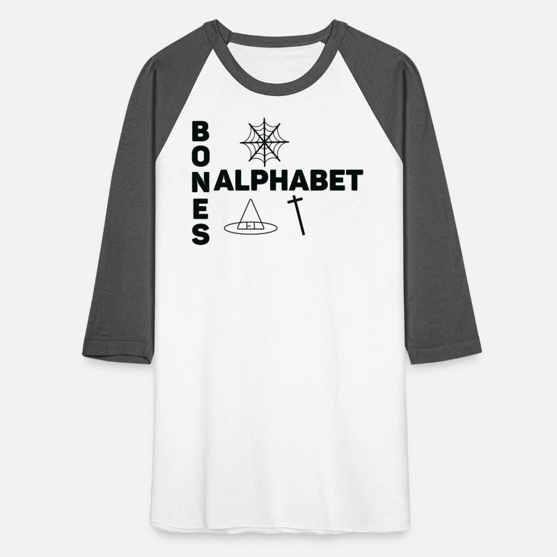 Bones alphabet T shirt