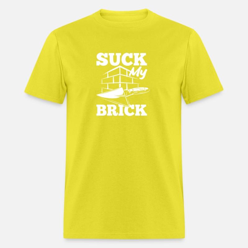 Bricklayer Suck My Brick Trowel Graphic
