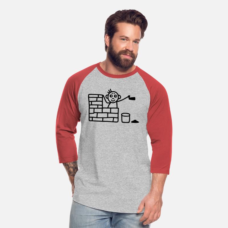 Bricklayer with trowel