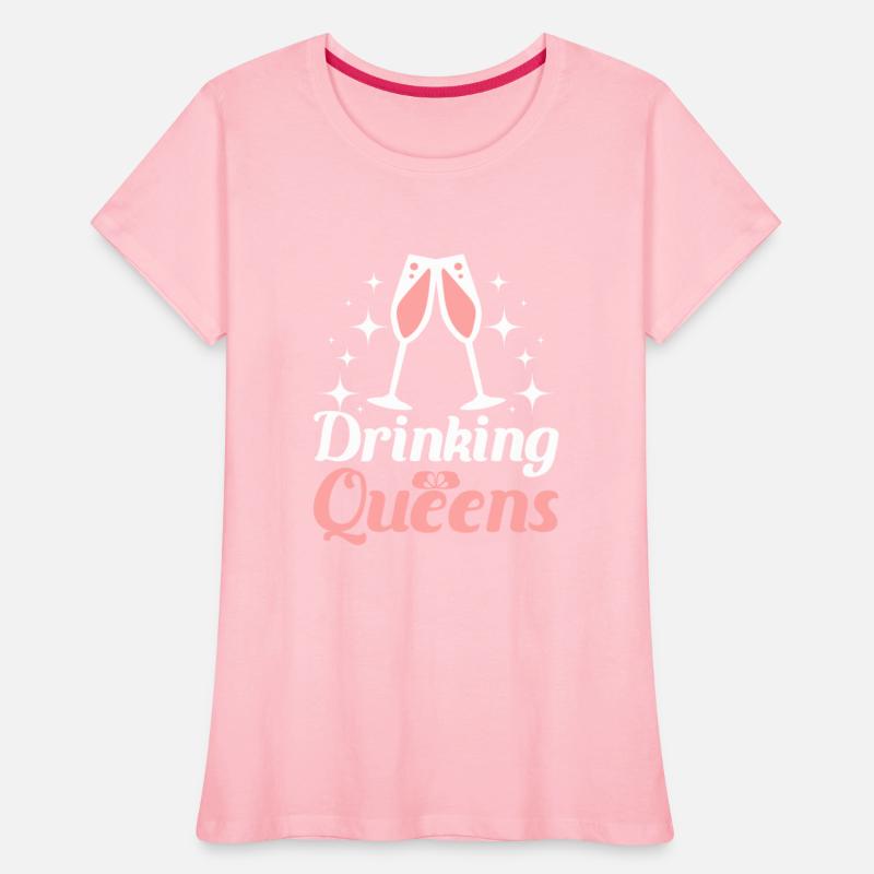 Bridal Shower Team Bride Bridesmaid Drinking Queen