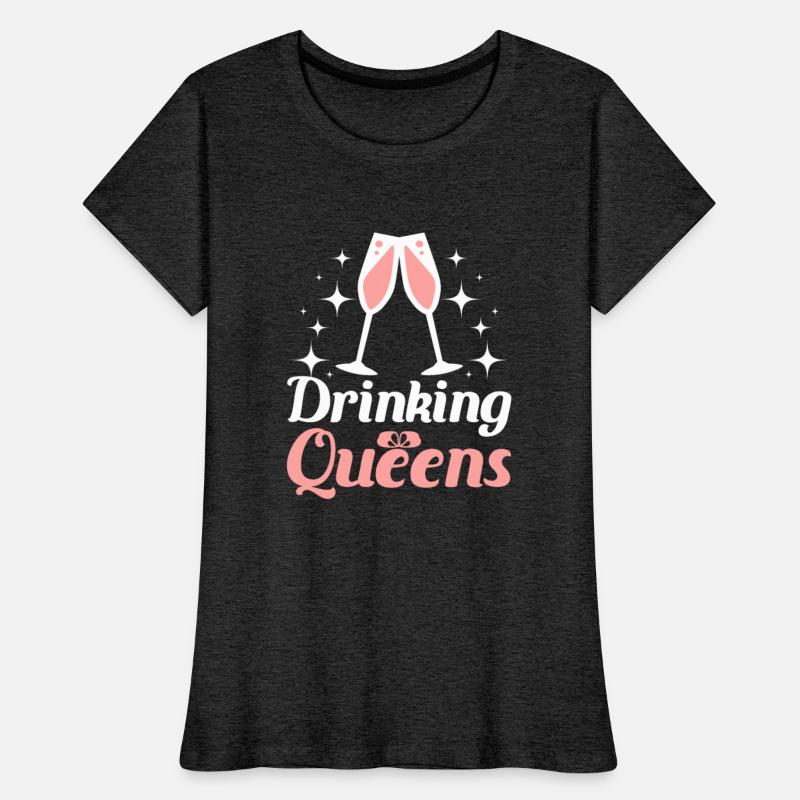 Bridal Shower Team Bride Bridesmaid Drinking Queen