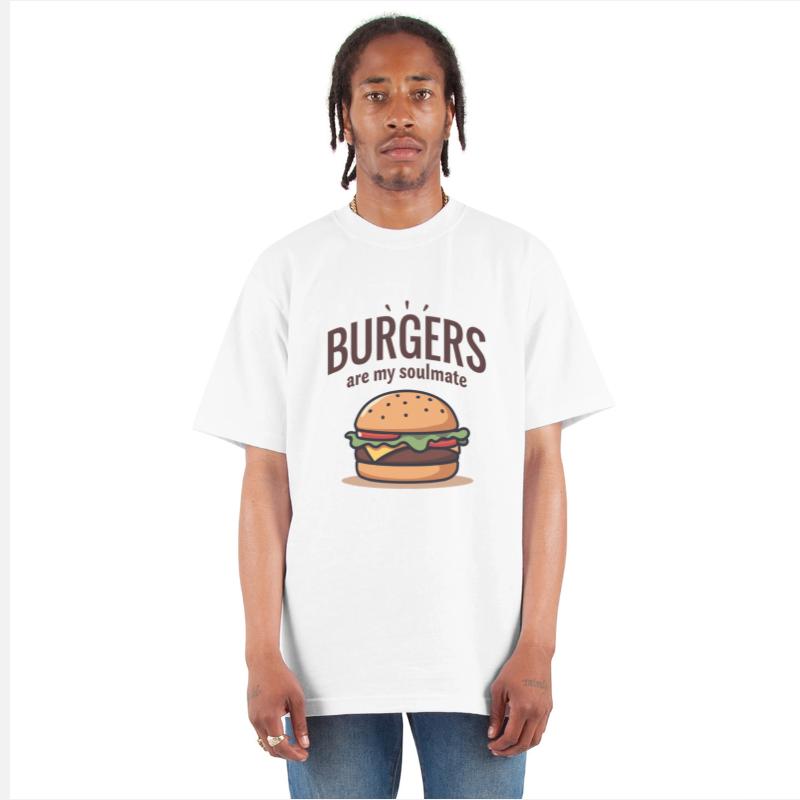 Burgers are my Soulmate Hamburger Fast Food