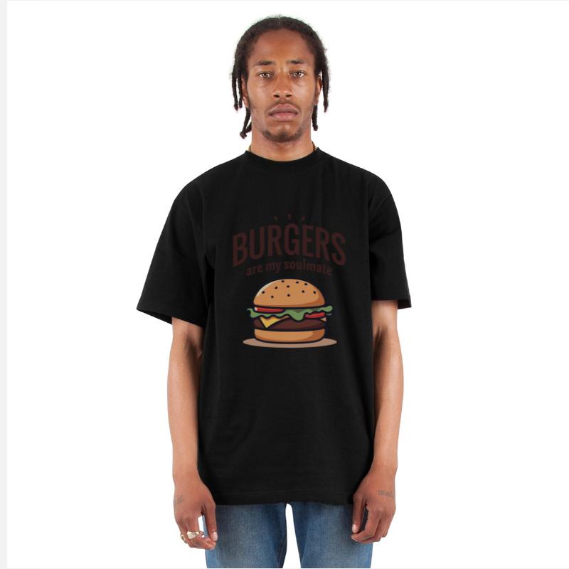 Burgers are my Soulmate Hamburger Fast Food