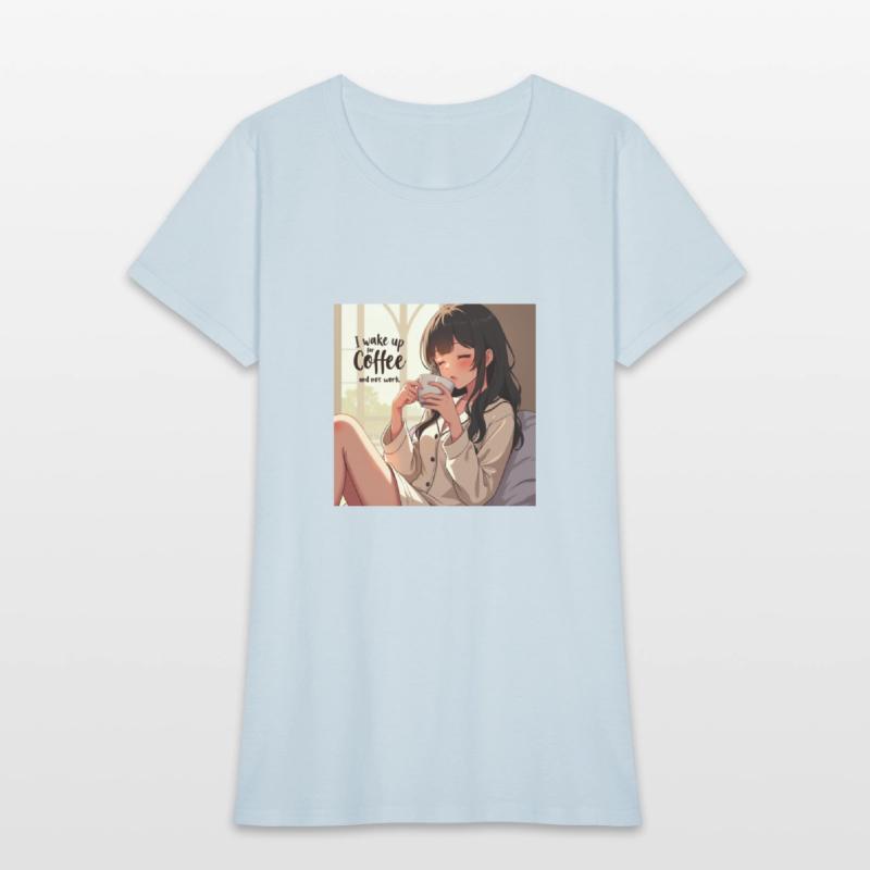 CAFFEINE OVER COFFEE : THE MORNING MANTRA TEE