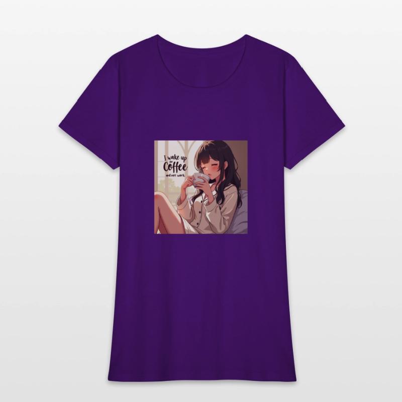 CAFFEINE OVER COFFEE : THE MORNING MANTRA TEE