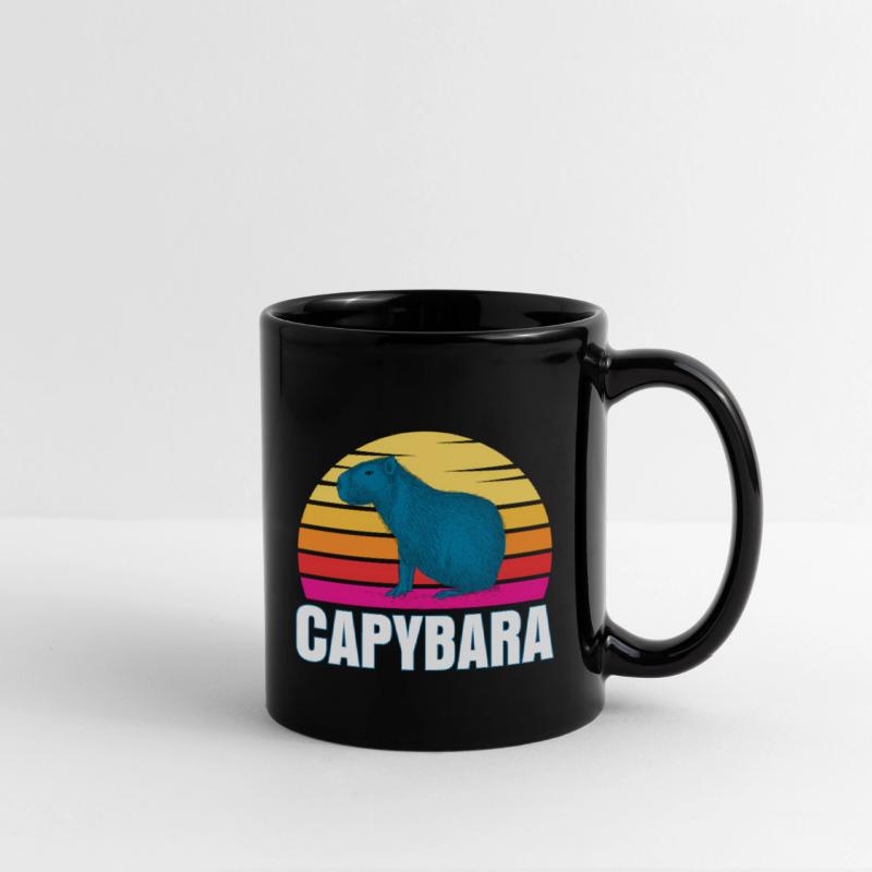 Capybara Capybara Rodent Pet Animal Sunset