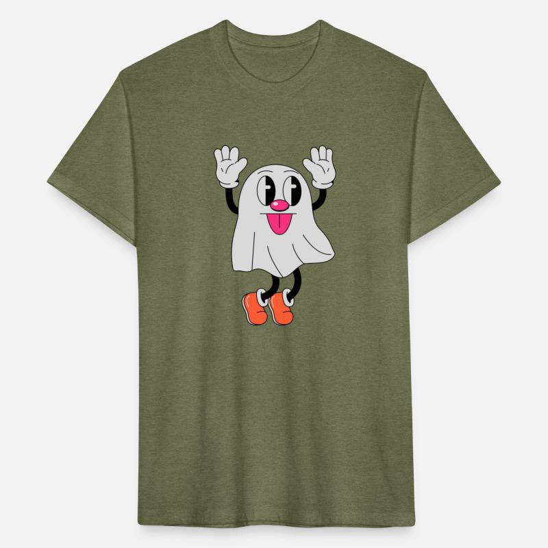 cartoony cool ghost graphic