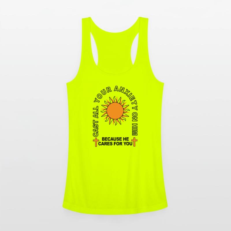 Cast All Your Anxiety On Him Because He Cares For