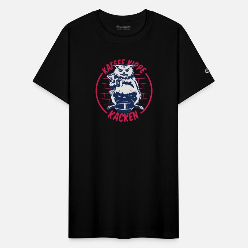 Cat Animal Drinking Coffee